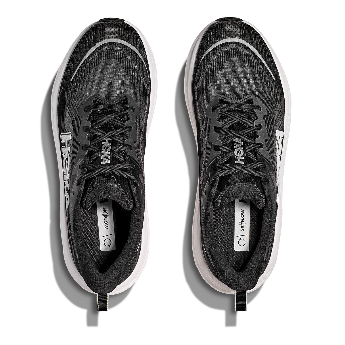 Hoka Skyflow - Black - White - 3