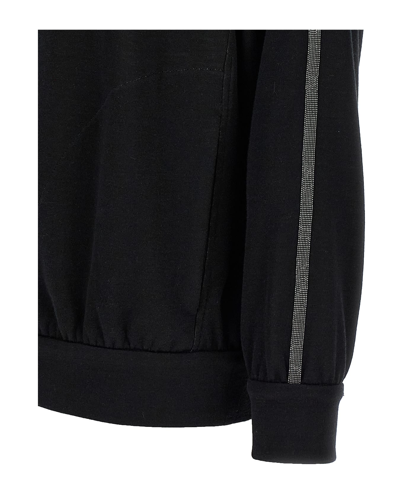 'shiny Trims' Hoodie - 4