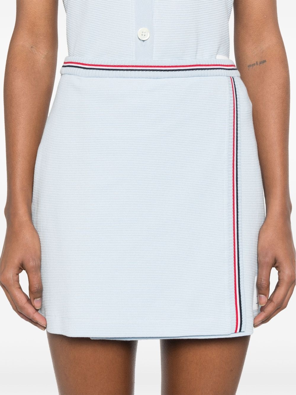 cotton mini skirt - 5