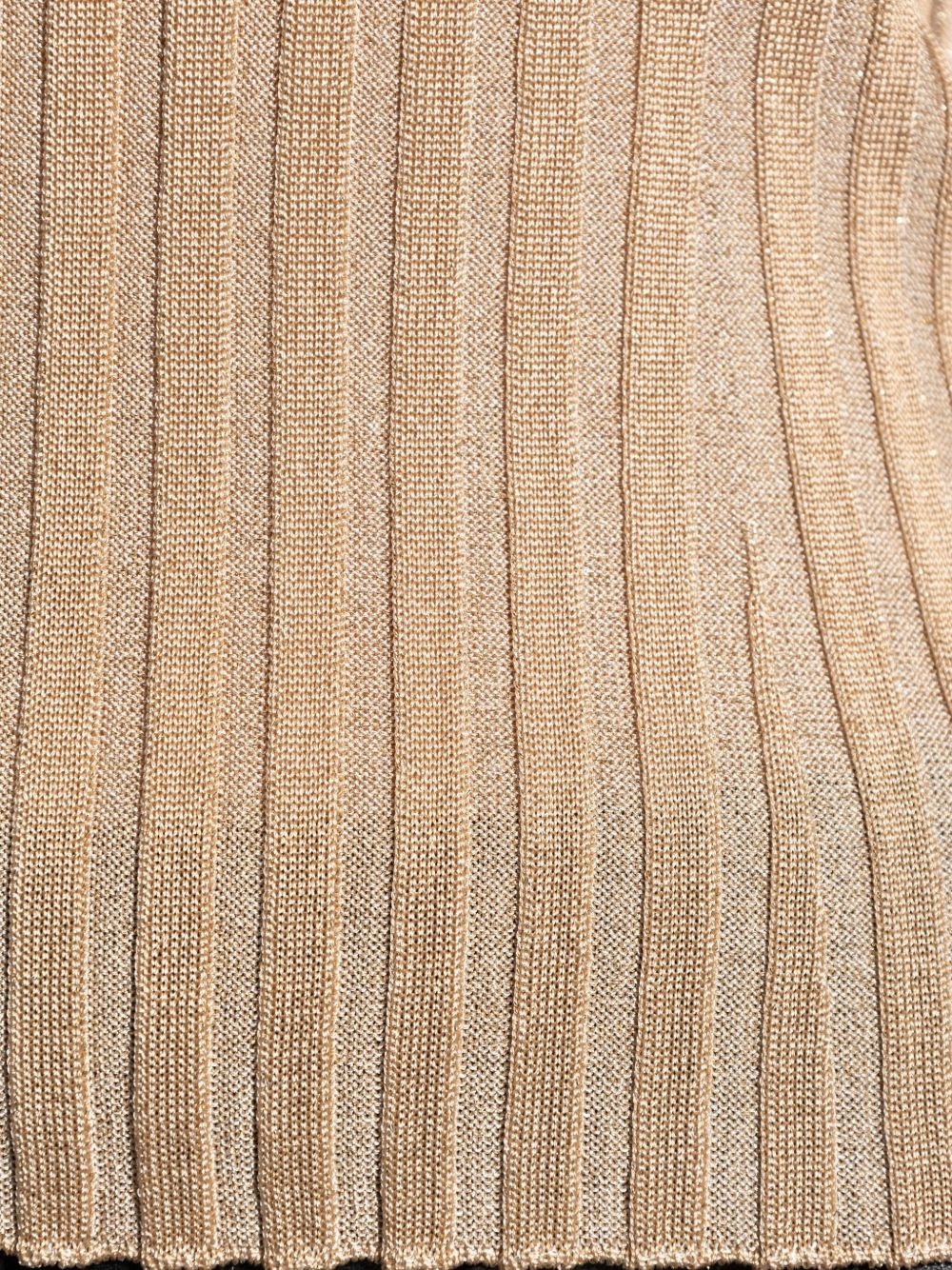 ribbed long-sleeve top - 5
