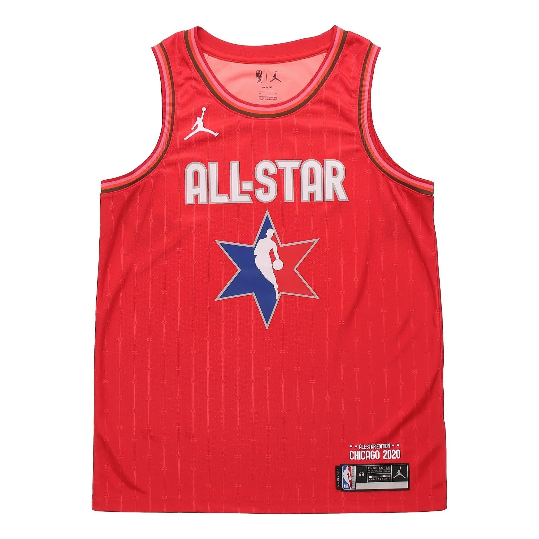 Air Jordan NBA AllStar Edition Swingman Jersey Russell Westbrook NBA2020 Red CJ1063-661 - 1