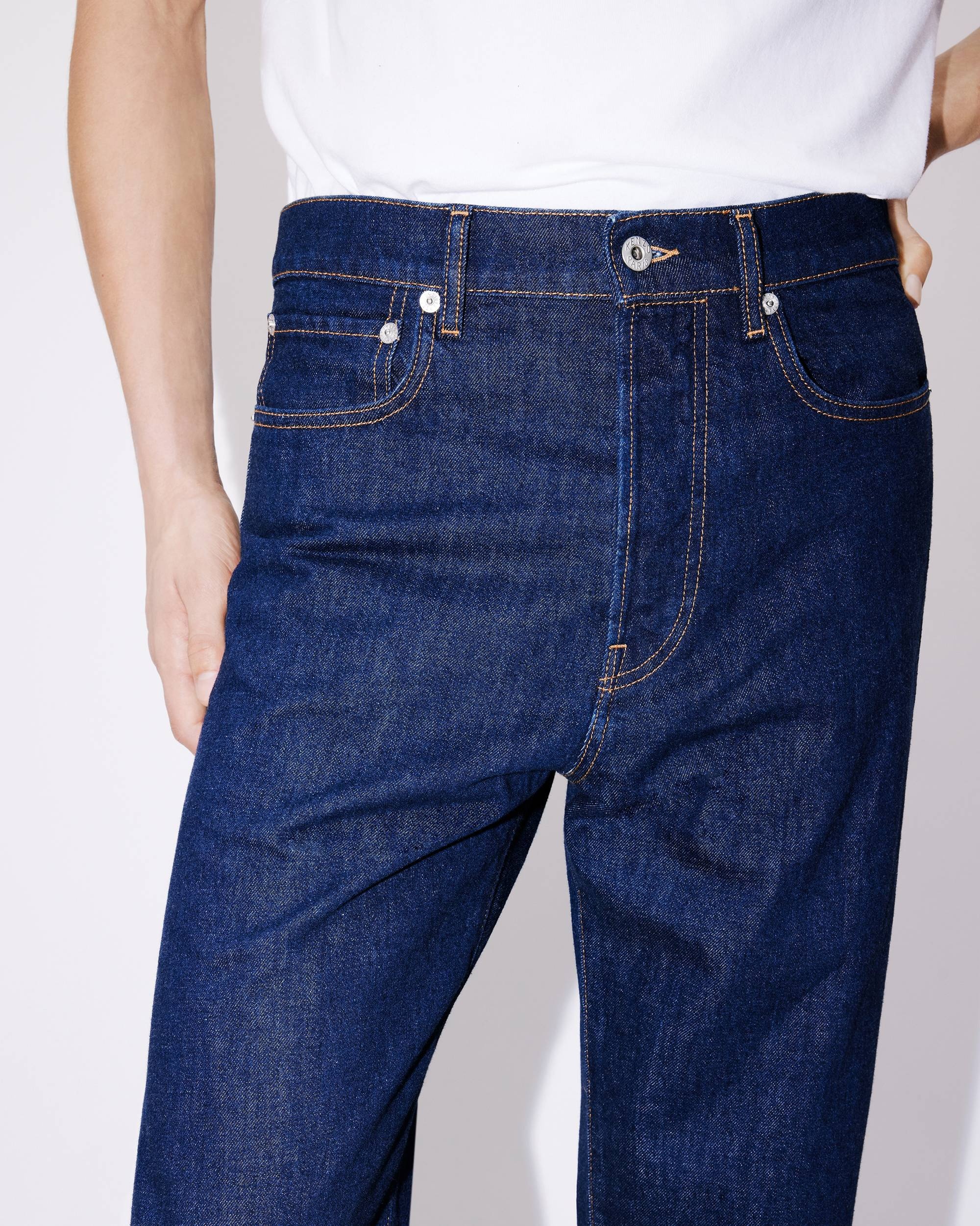 ASAGAO 'Year of the Dragon' straight-leg cropped jeans - 6