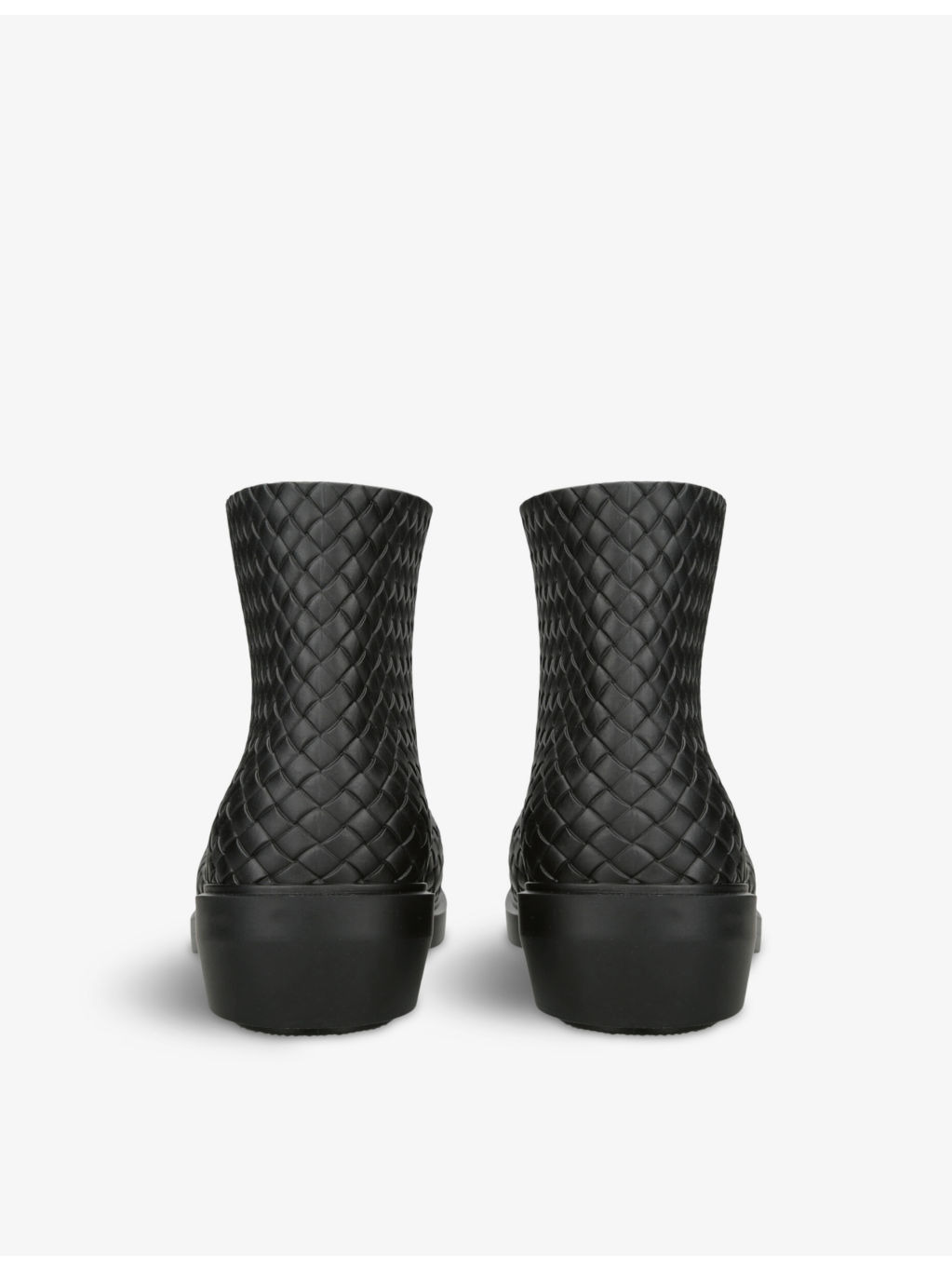 Fireman Intrecciato rubber ankle boots - 4
