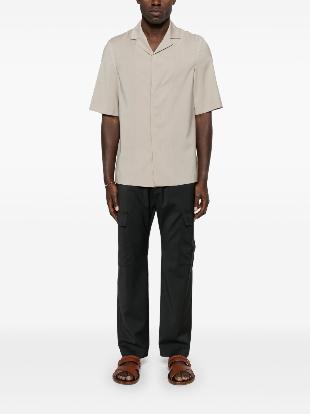 virgin-wool track trousers - 2