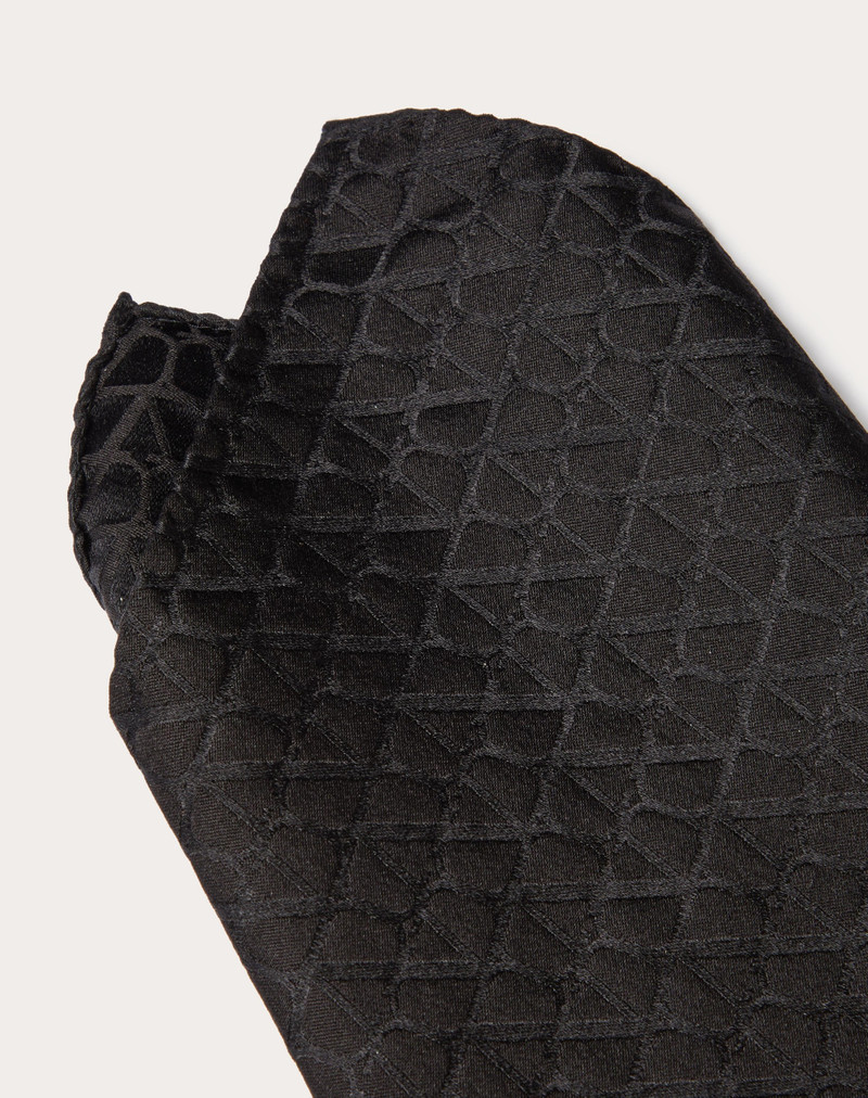 TOILE ICONOGRAPHE SILK POCKET SQUARE 4