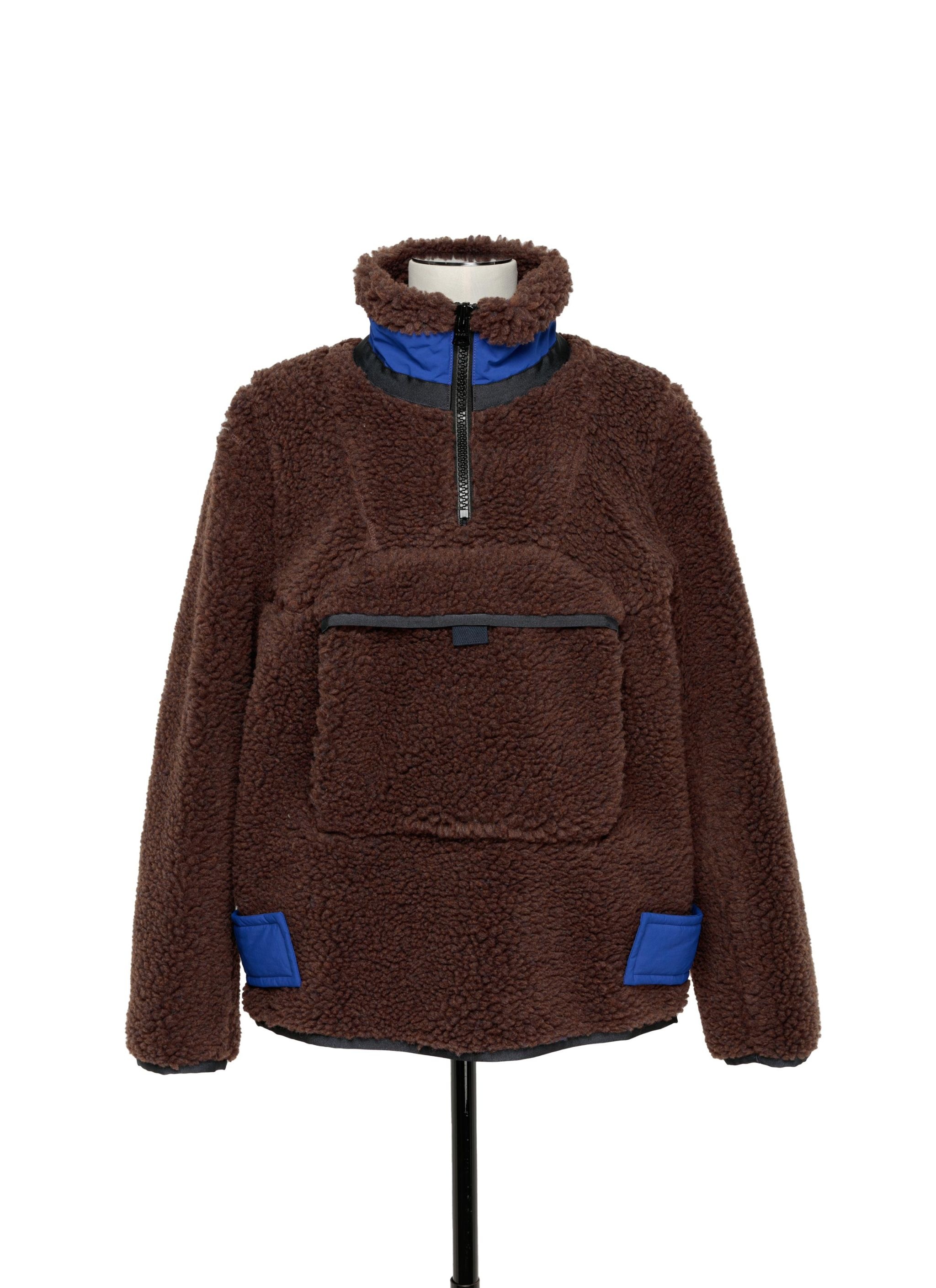 Faux Shearling Pullover - 1