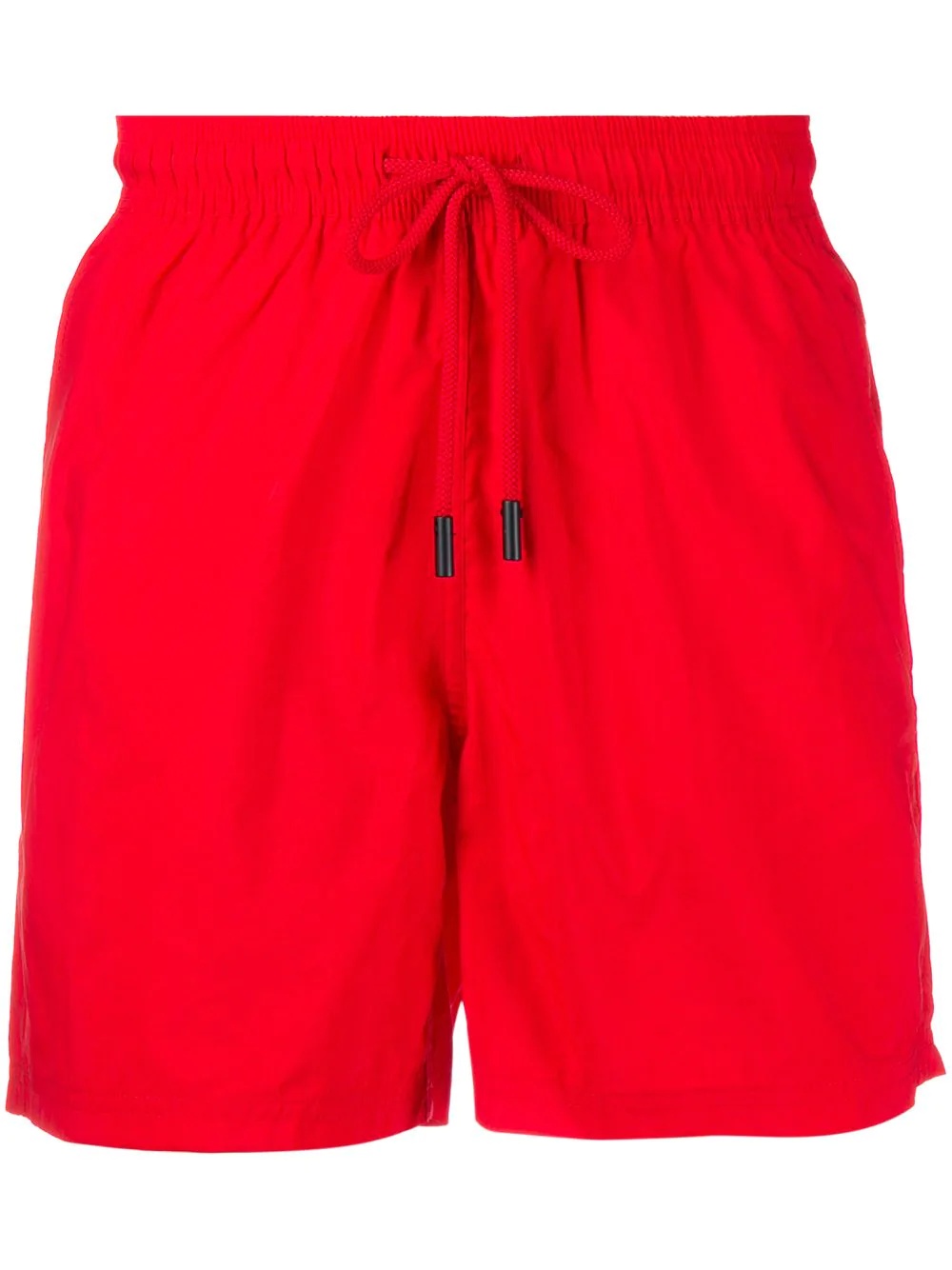 drawstring swim shorts - 1