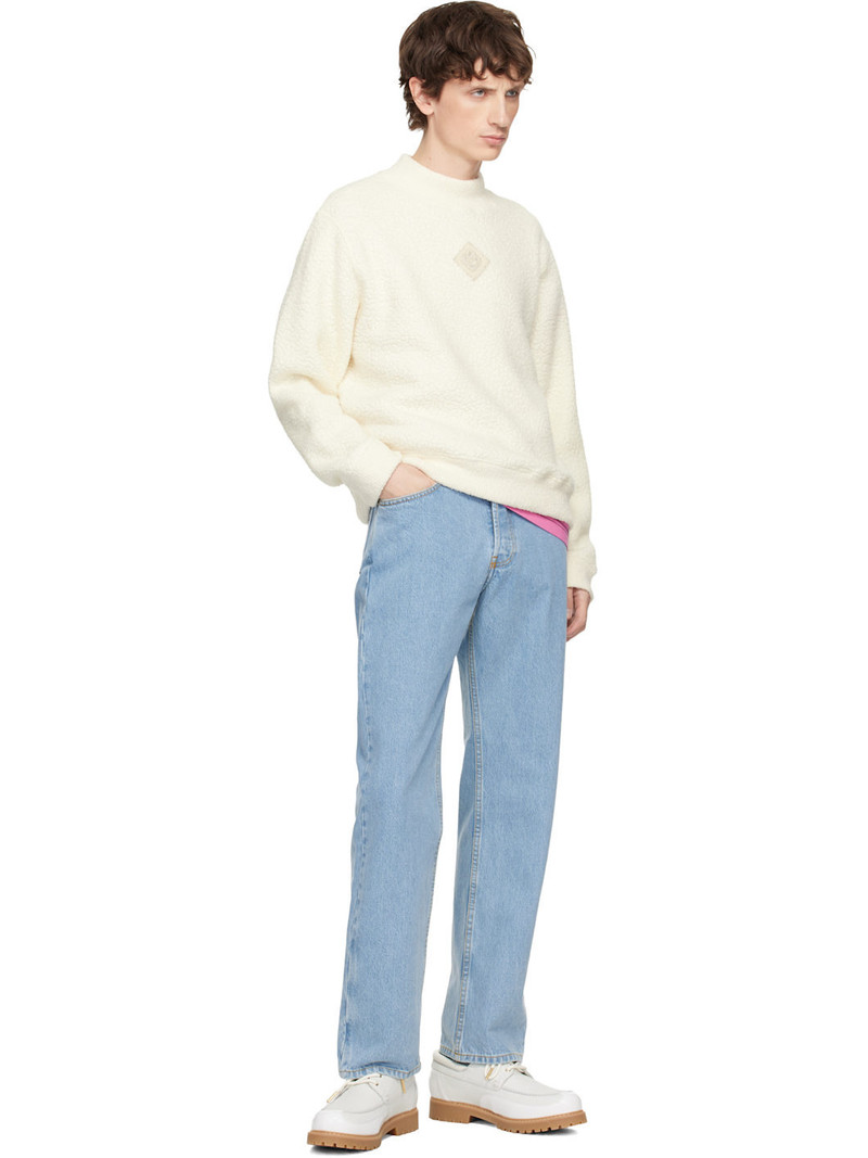 CASABLANCA Off-White Cashmere Sweater outlook