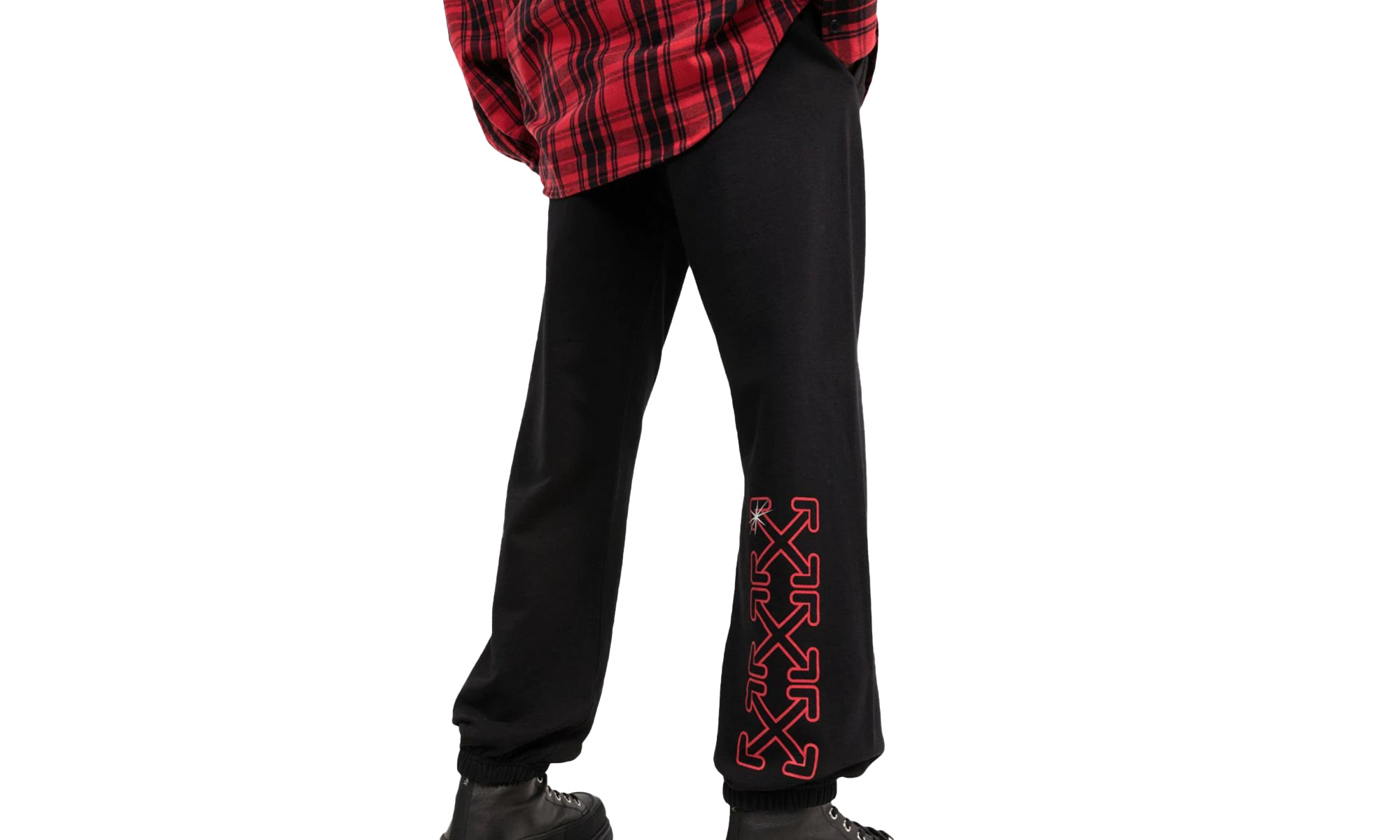 Hands Off-print Track Pants - 2