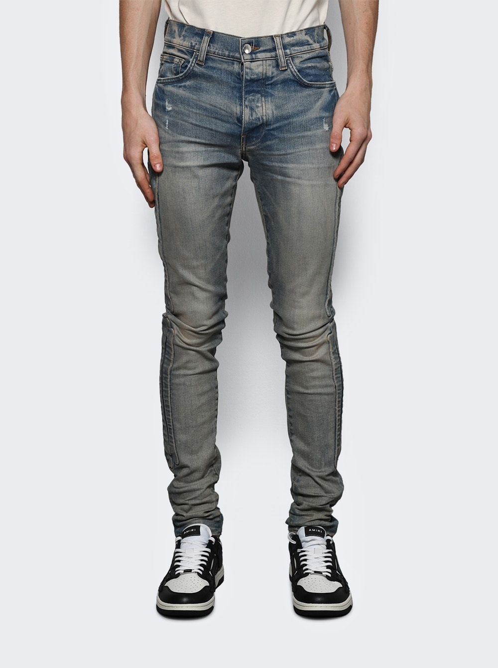 3d Bones Skinny Jean Clay Indigo - 3