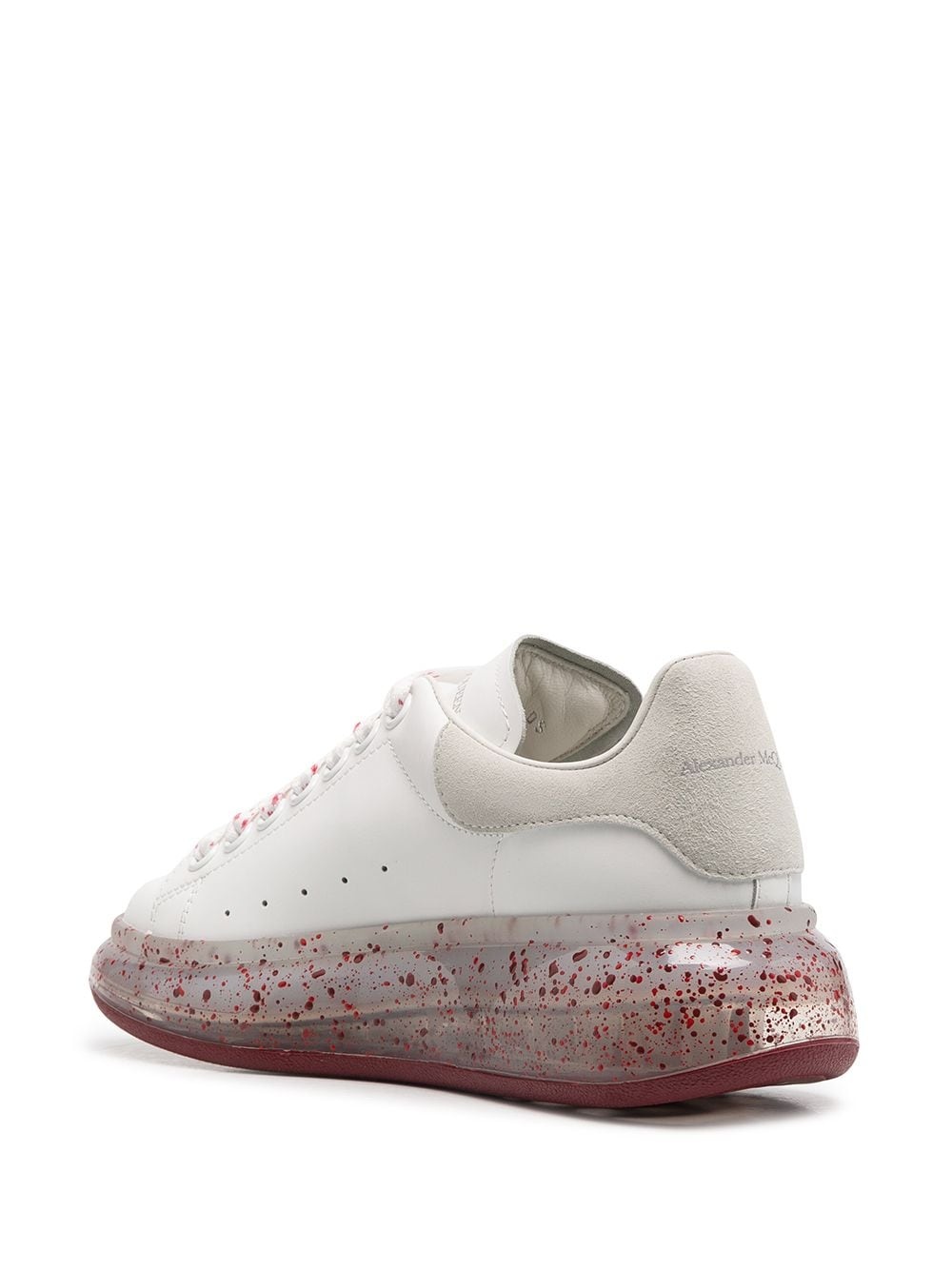 oversized paint-splatter sole sneakers - 3