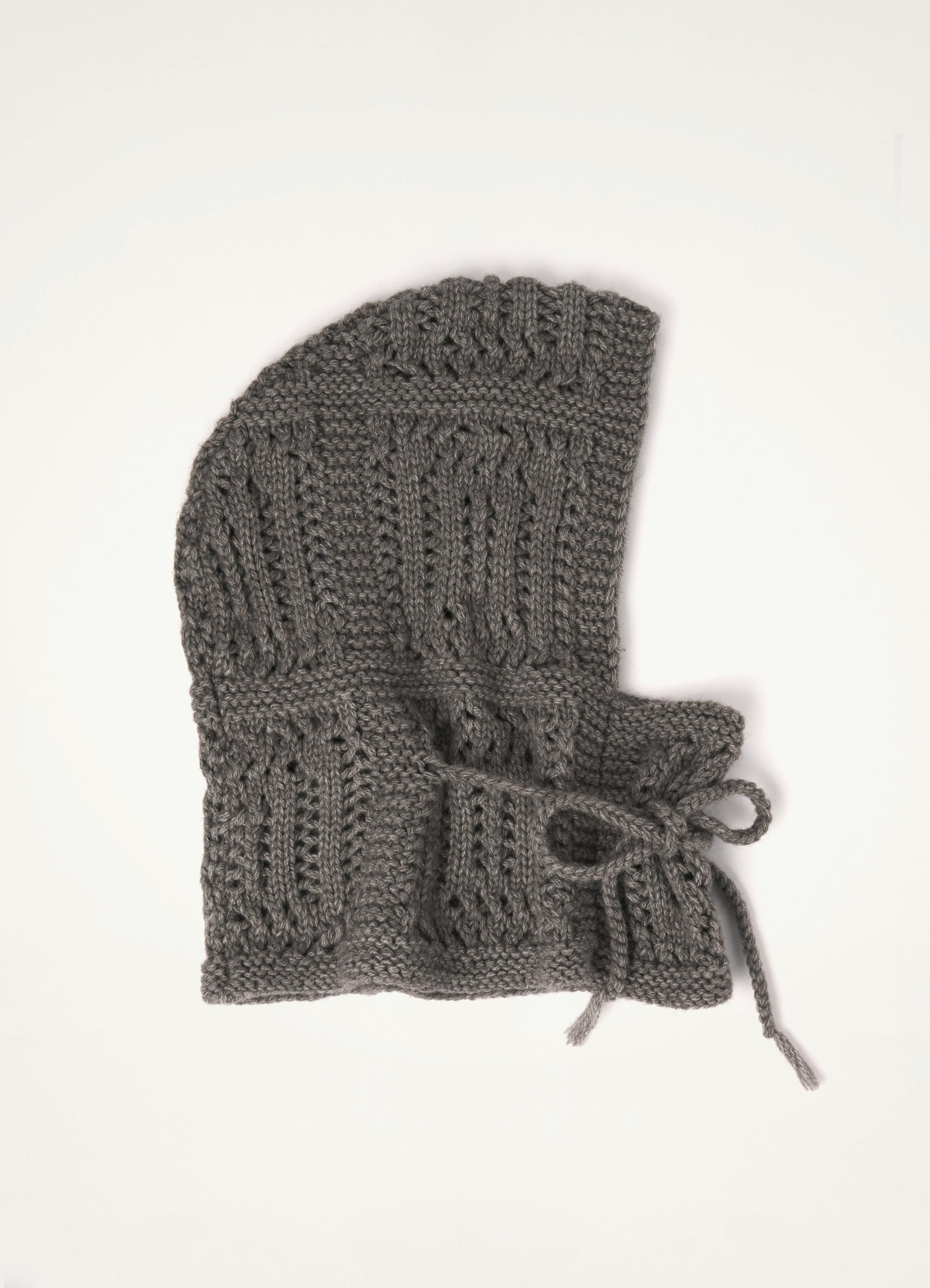TEXTURED STITCH HOOD
ALPACA BLEND - 3