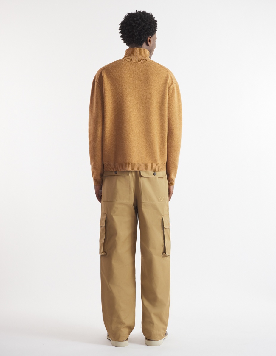FOX HEAD INTARSIA COMFORT HIGH NECK JUMPER - 5