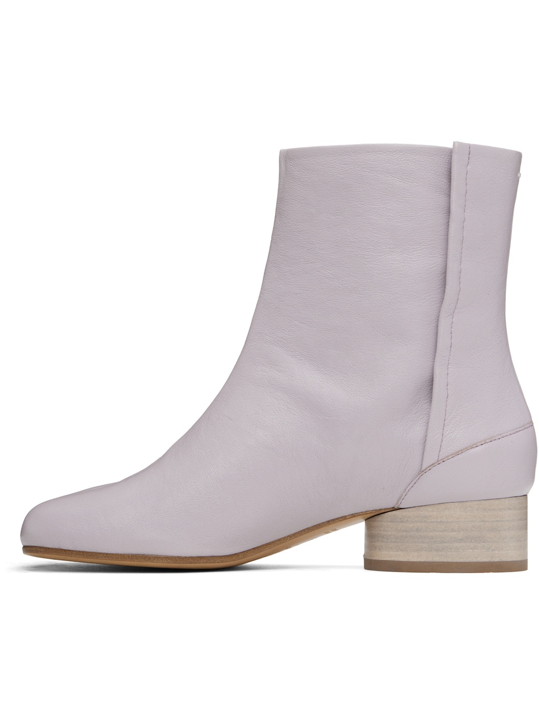 Purple Tabi Ankle Boots - 3