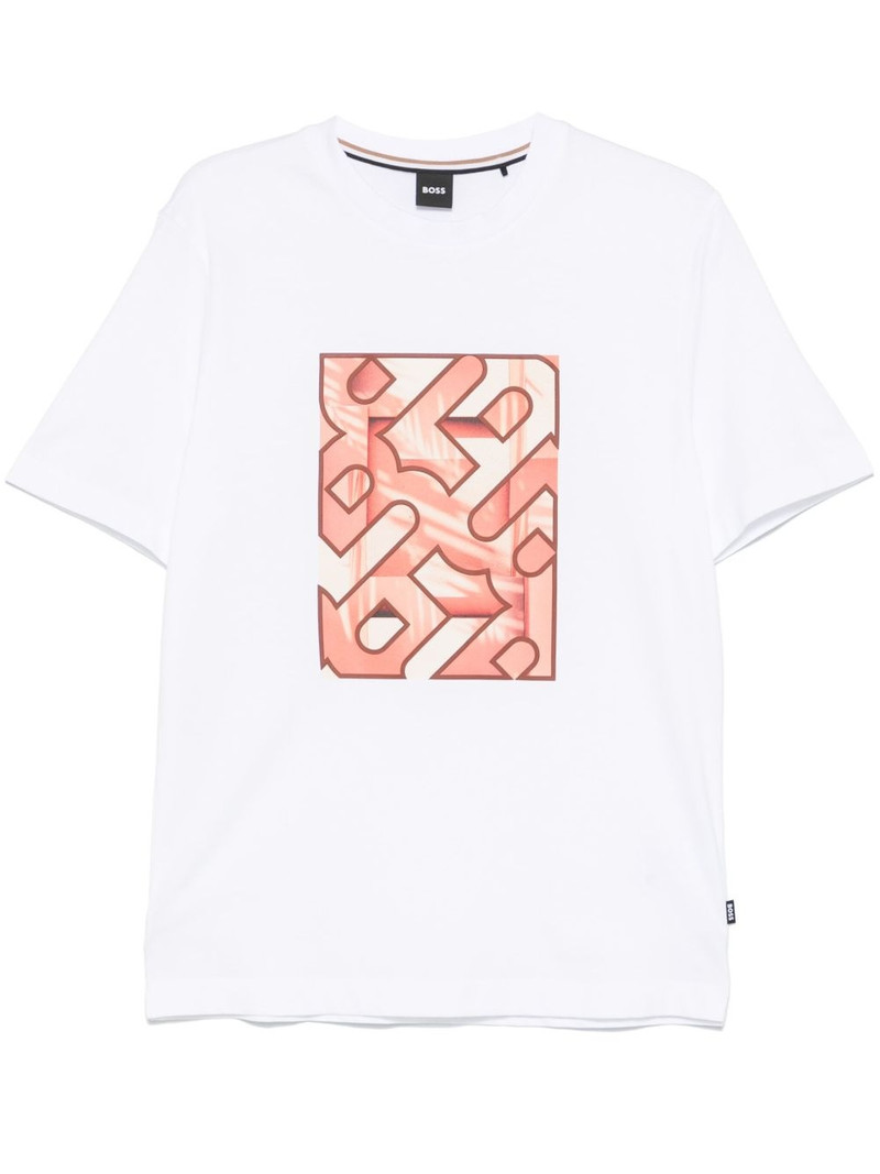 logo-print T-shirt 1