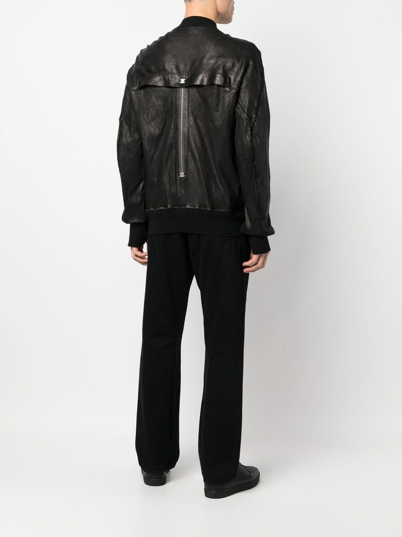 Isaac Sellam zipped leather jacket outlook