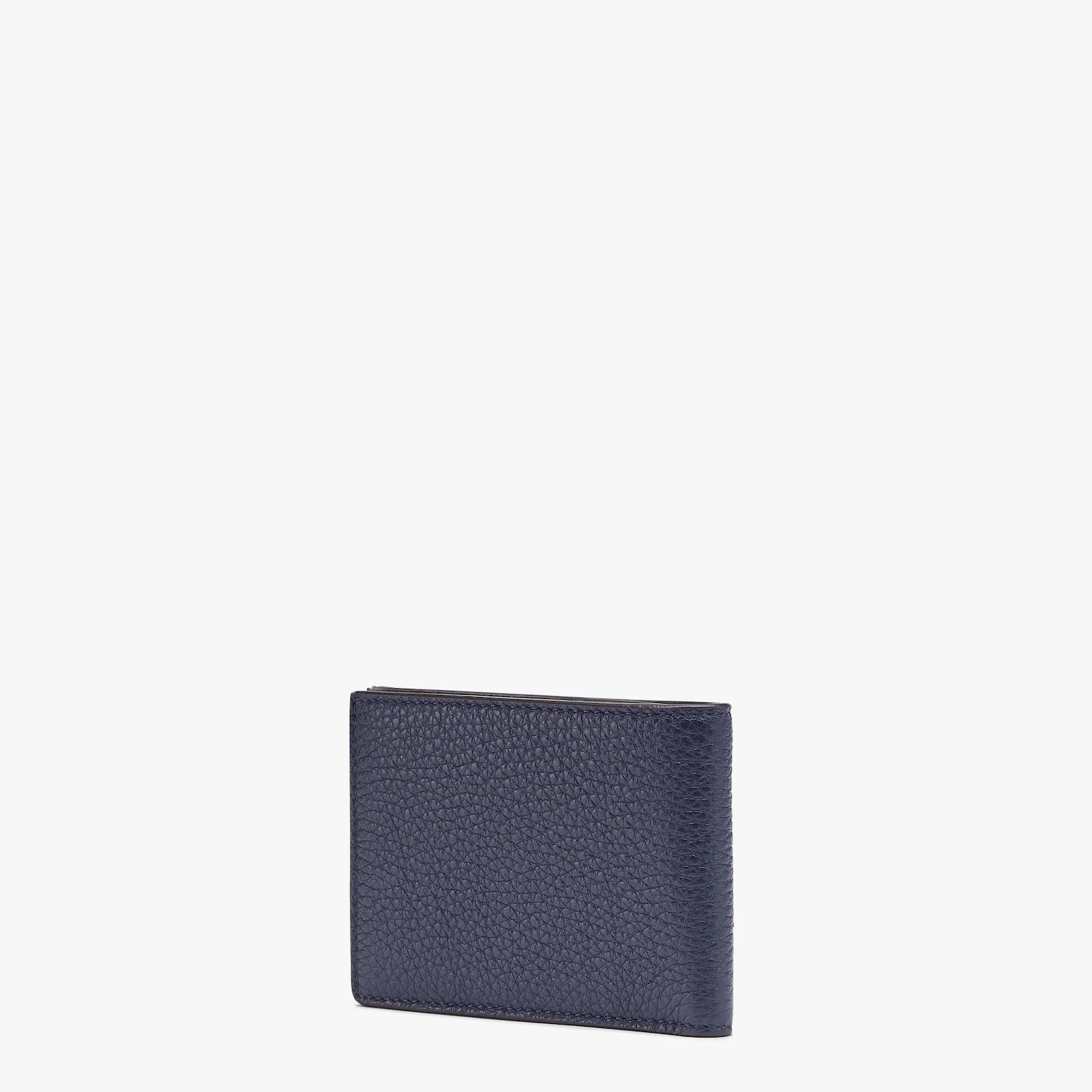Blue leather bi-fold wallet - 2