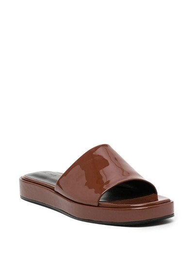 BY FAR Shana patent leather sandals outlook