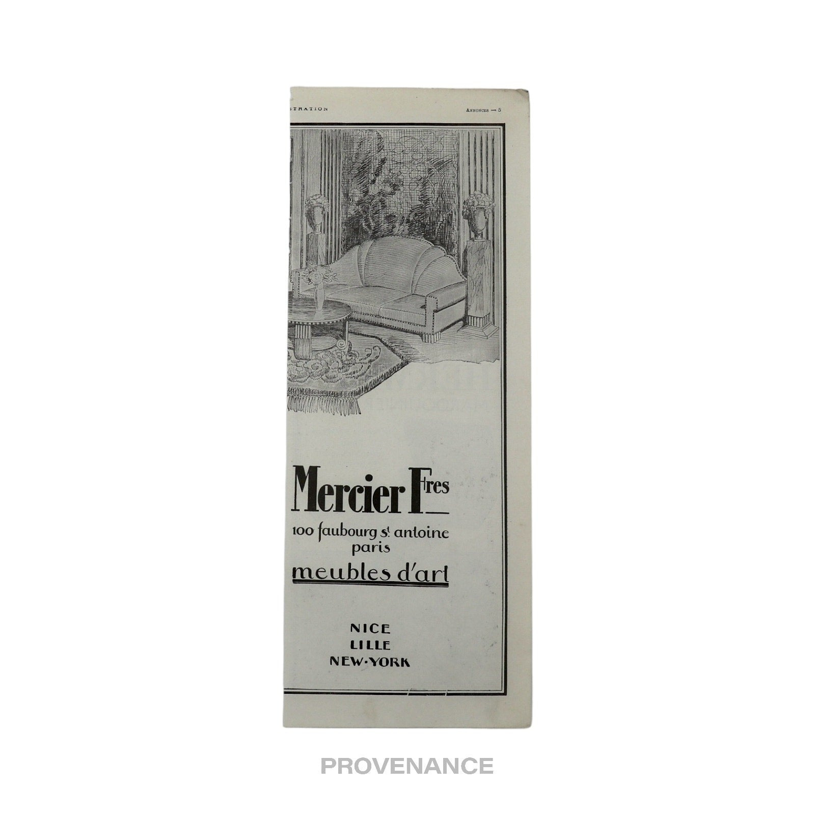 Hermes Antique Vintage Newsprint Ad - SELLIER MAROQUINIER - 4