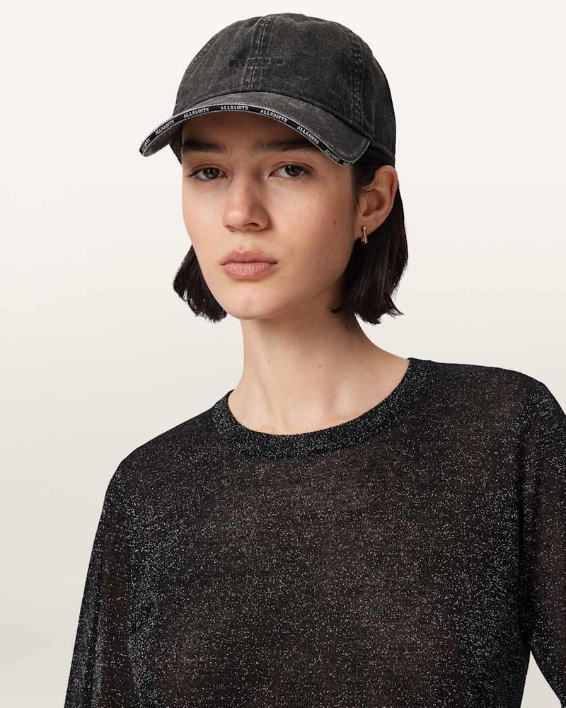 ALLSAINTS BILLIE CORD BASEBALL CAP outlook