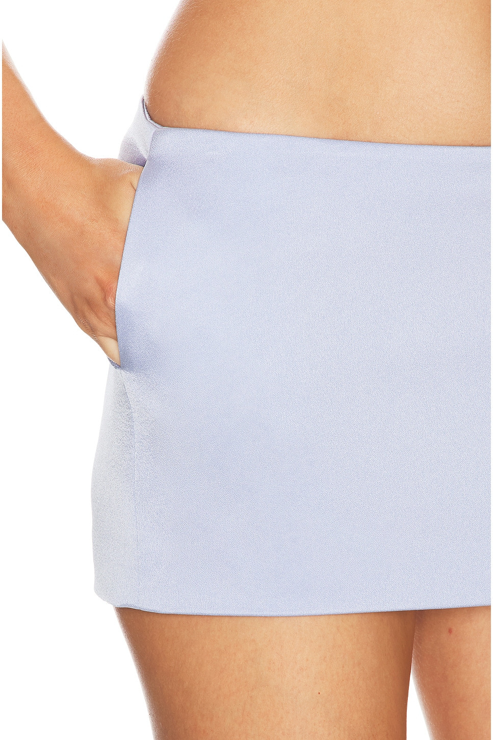 Low Rise Mini Skirt - 6