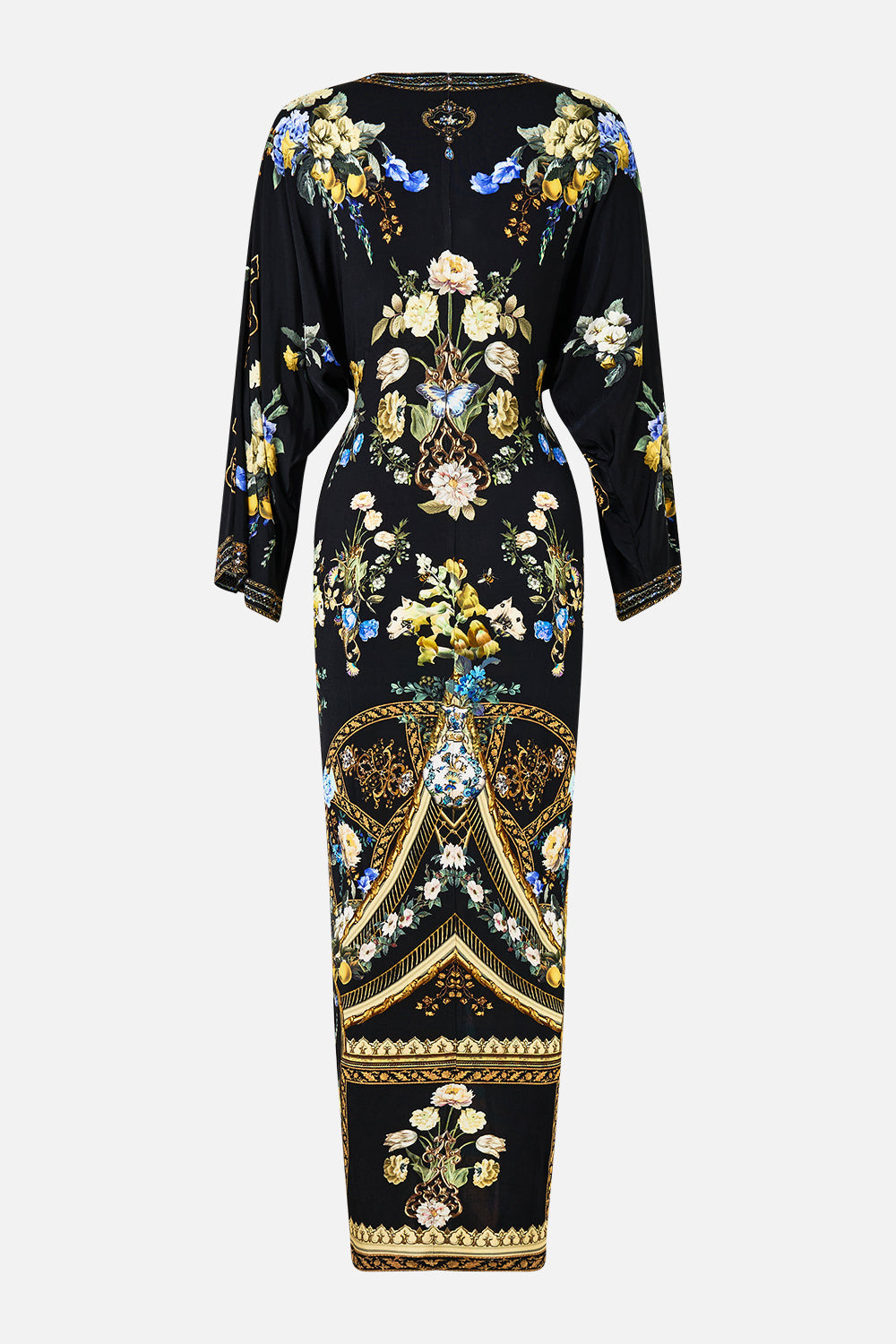 LONG SPLIT FRONT TWIST DRESS - 8