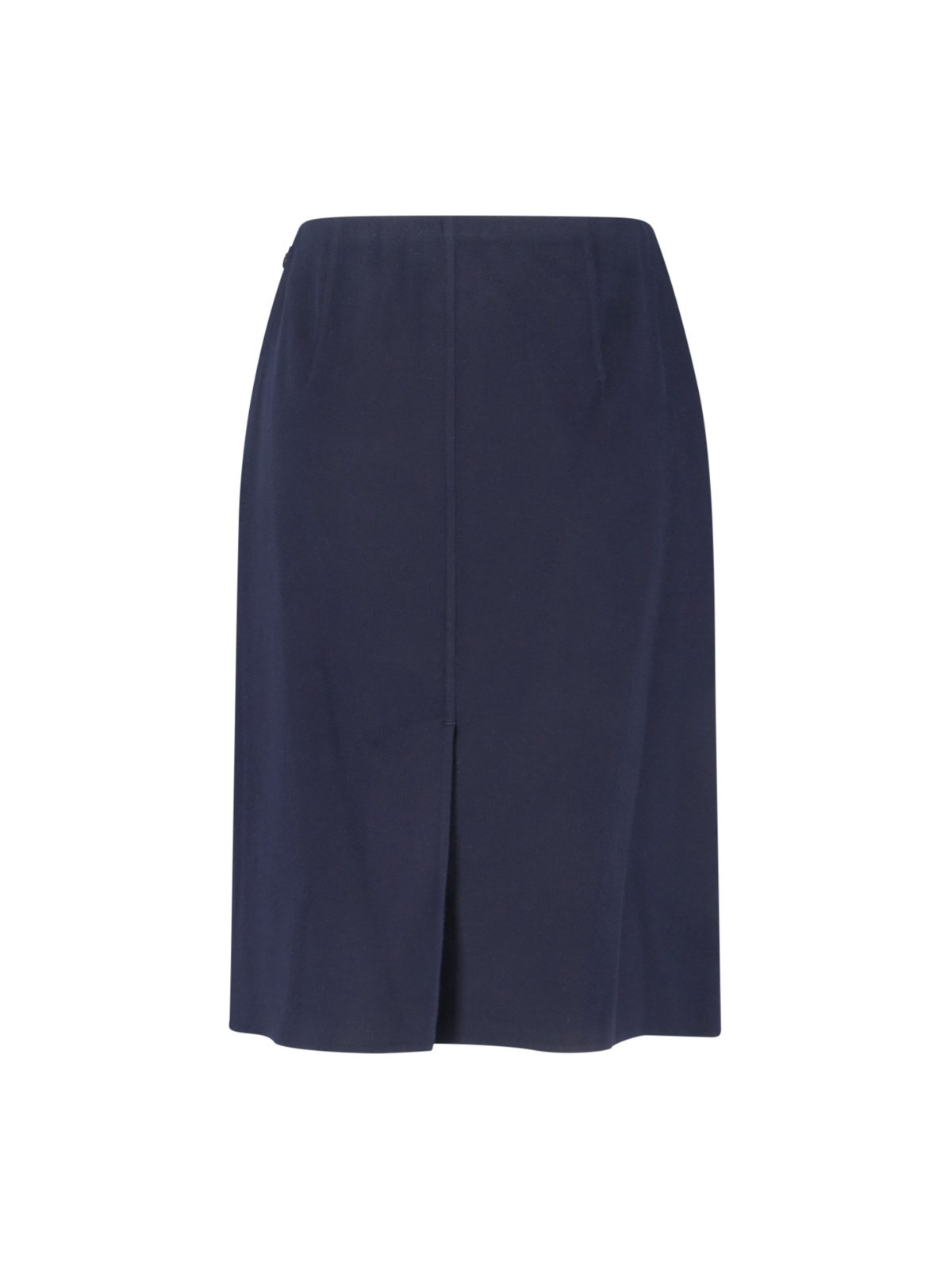 'VIVIAN' CASHMERE MIDI SKIRT - 2