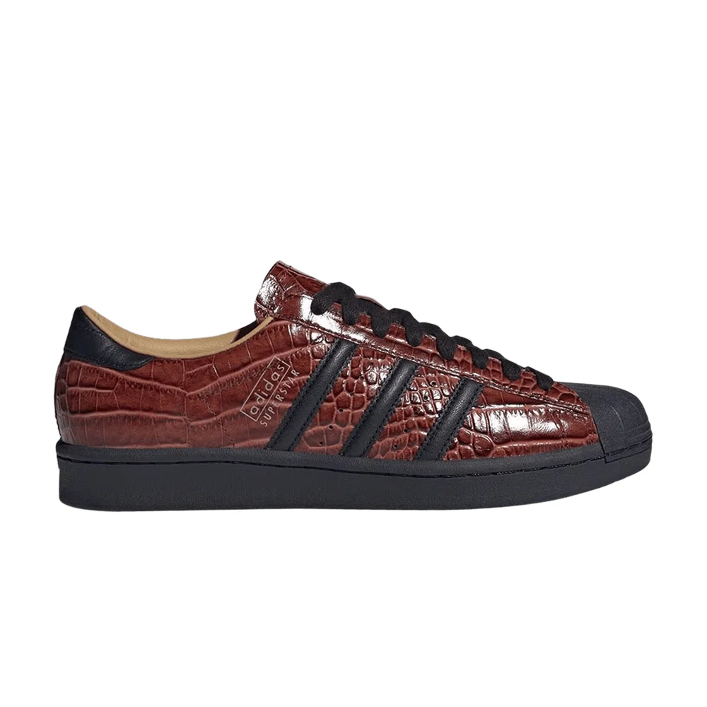 Adidas Superstar Vintage 'Fox Brown Croc' - 1