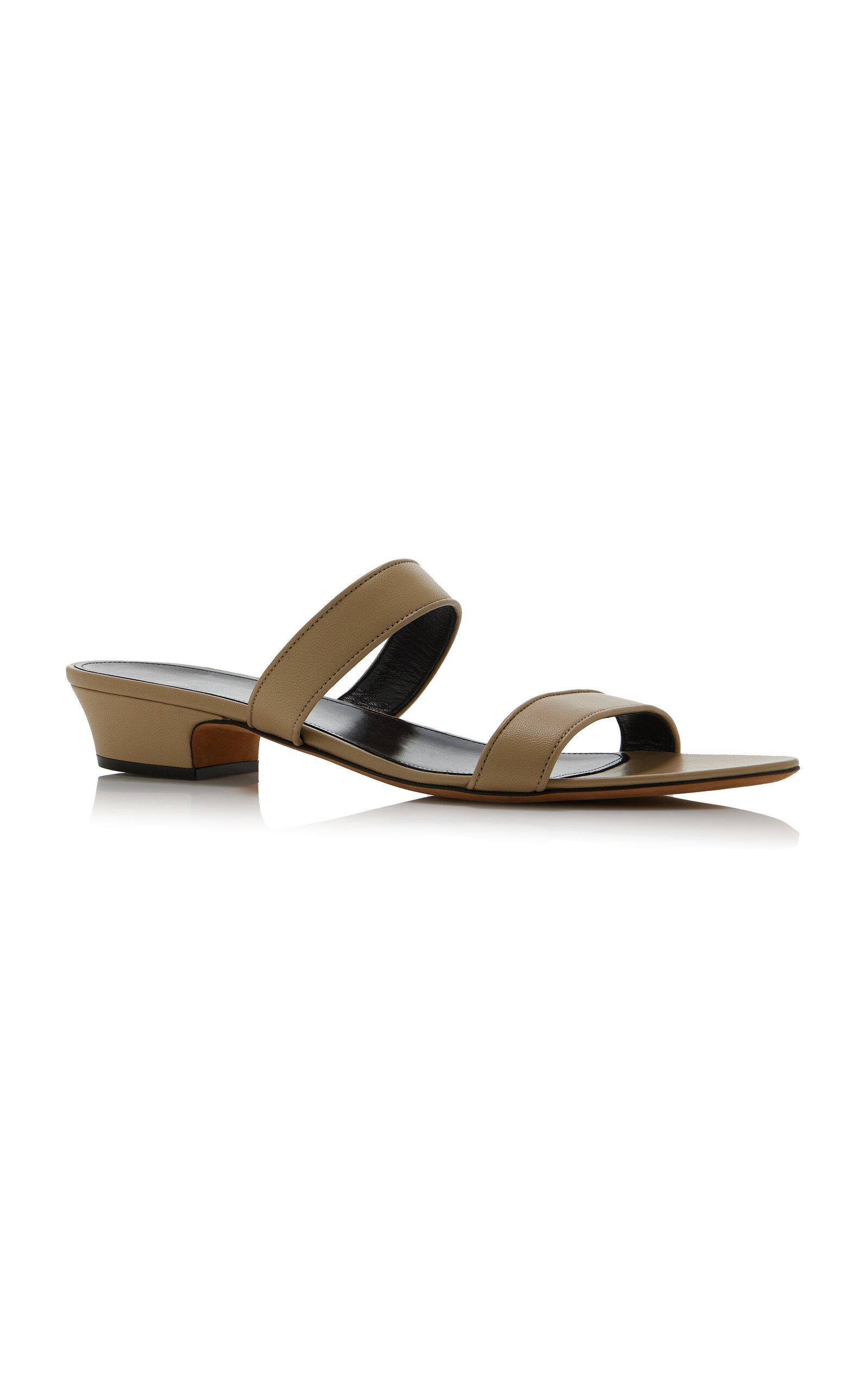 Awar Leather Sandals ivory - 4
