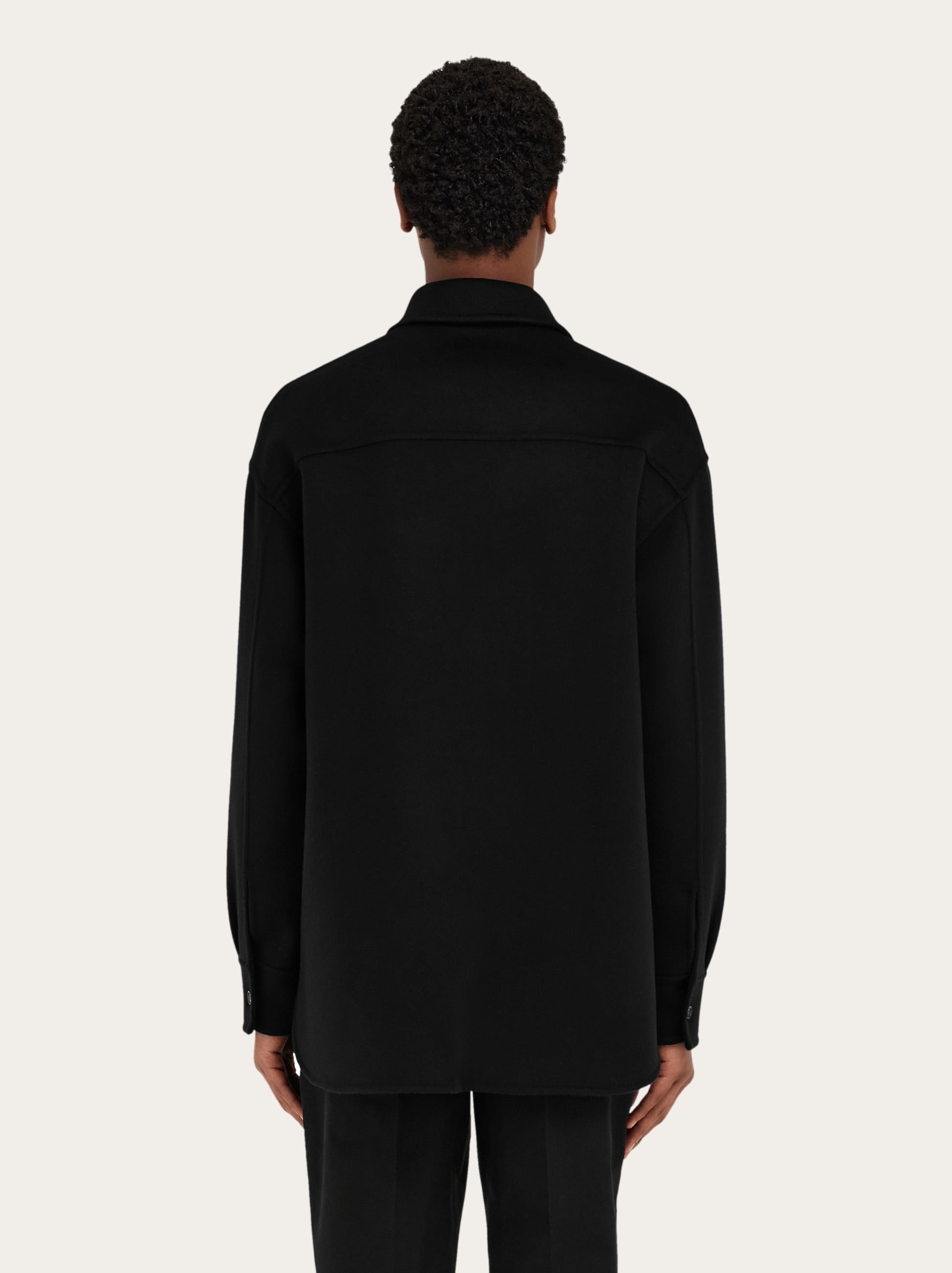 Cashmere-blend overshirt - 4