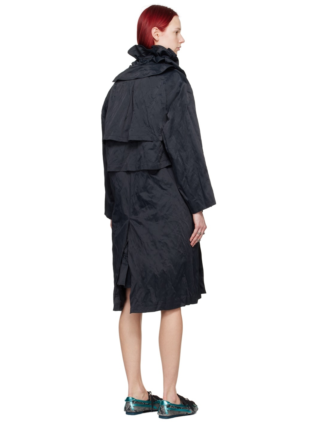 Black Mallarmé Coat - 3