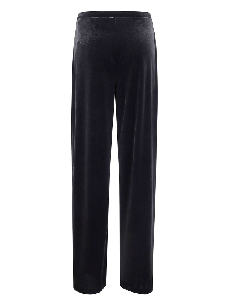 EMPORIO ARMANI velvet trousers outlook