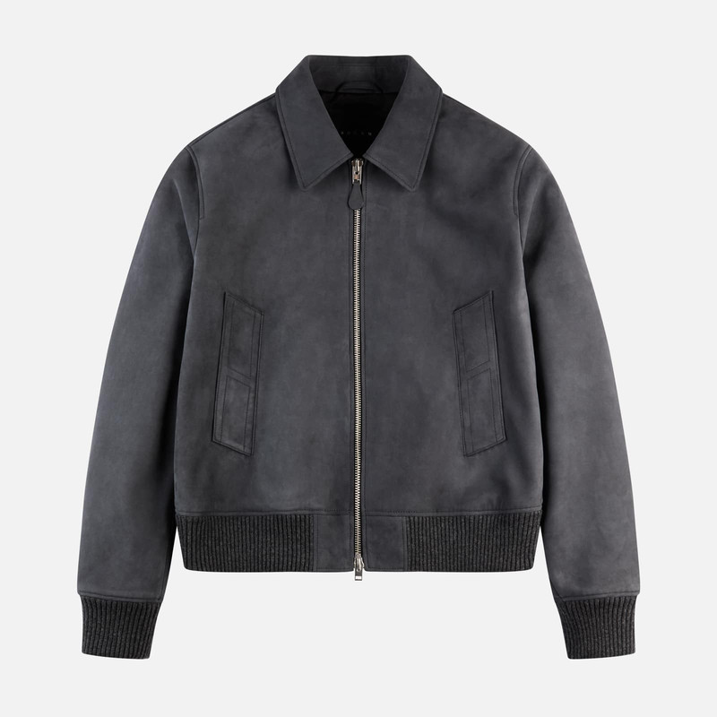 Bomber jacket in nubuck 1