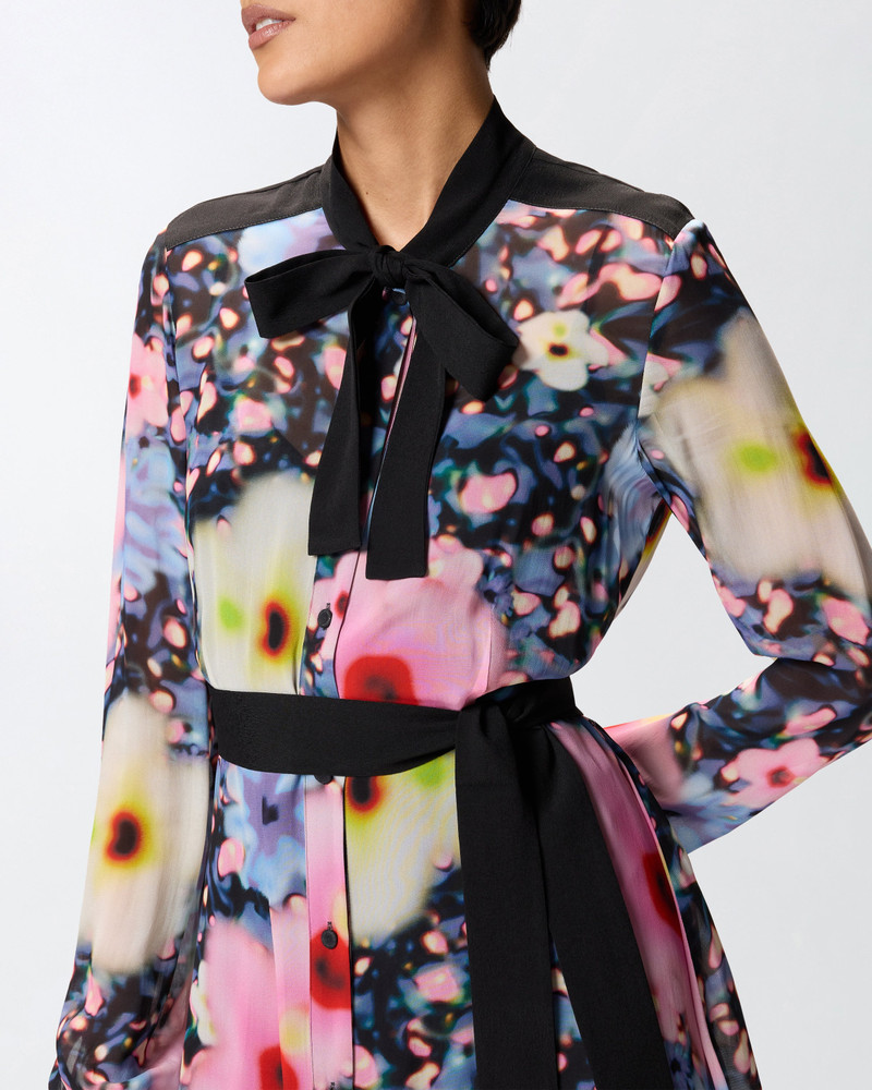 FLORAL SHIRT DRESS 6