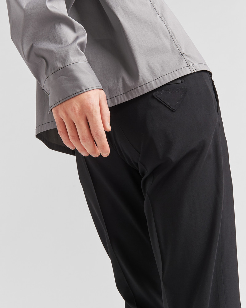 Light stretch wool pants 3