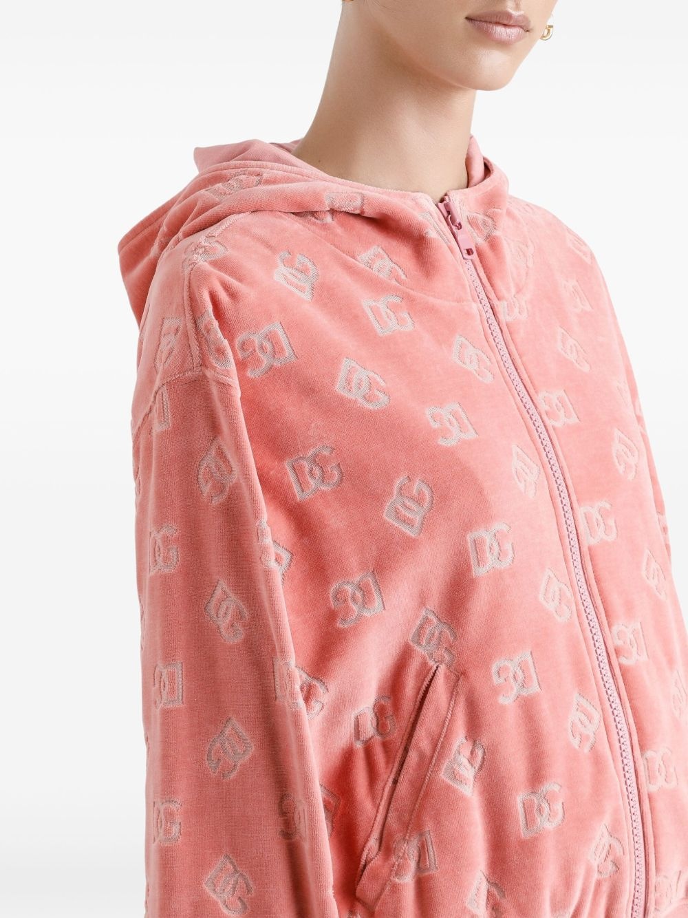 logo-print cardigan - 5