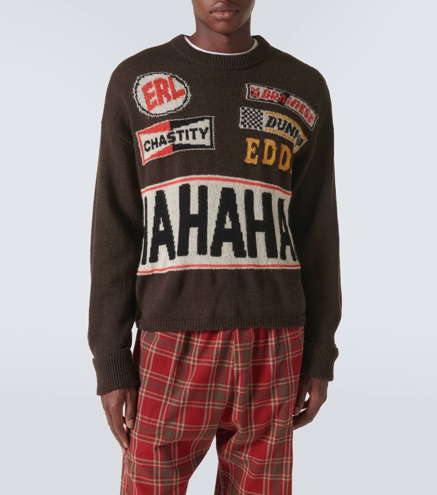 Hahahah intarsia sweater - 3