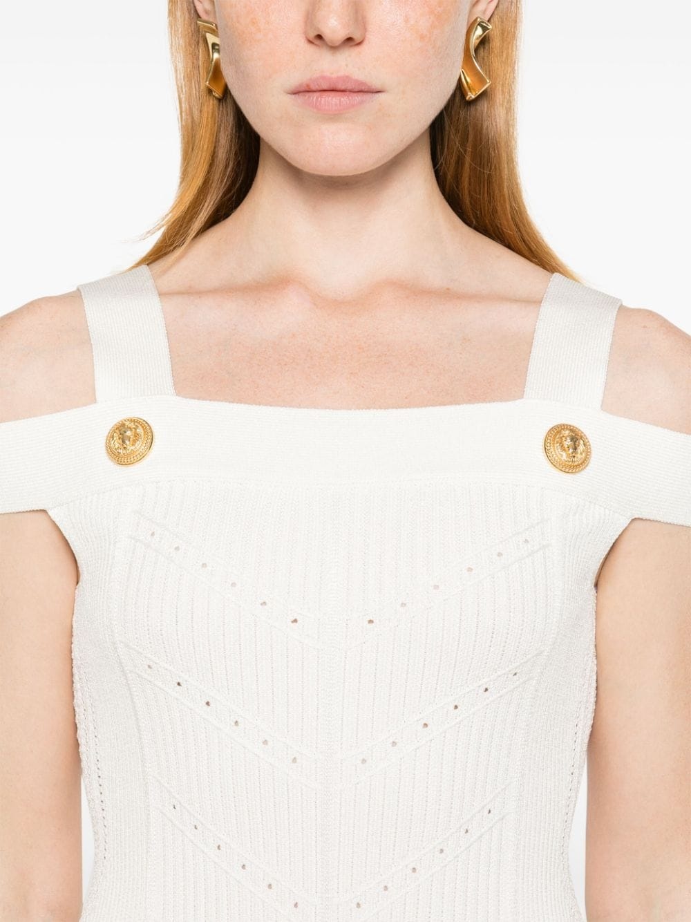 knitted midi dress - 5