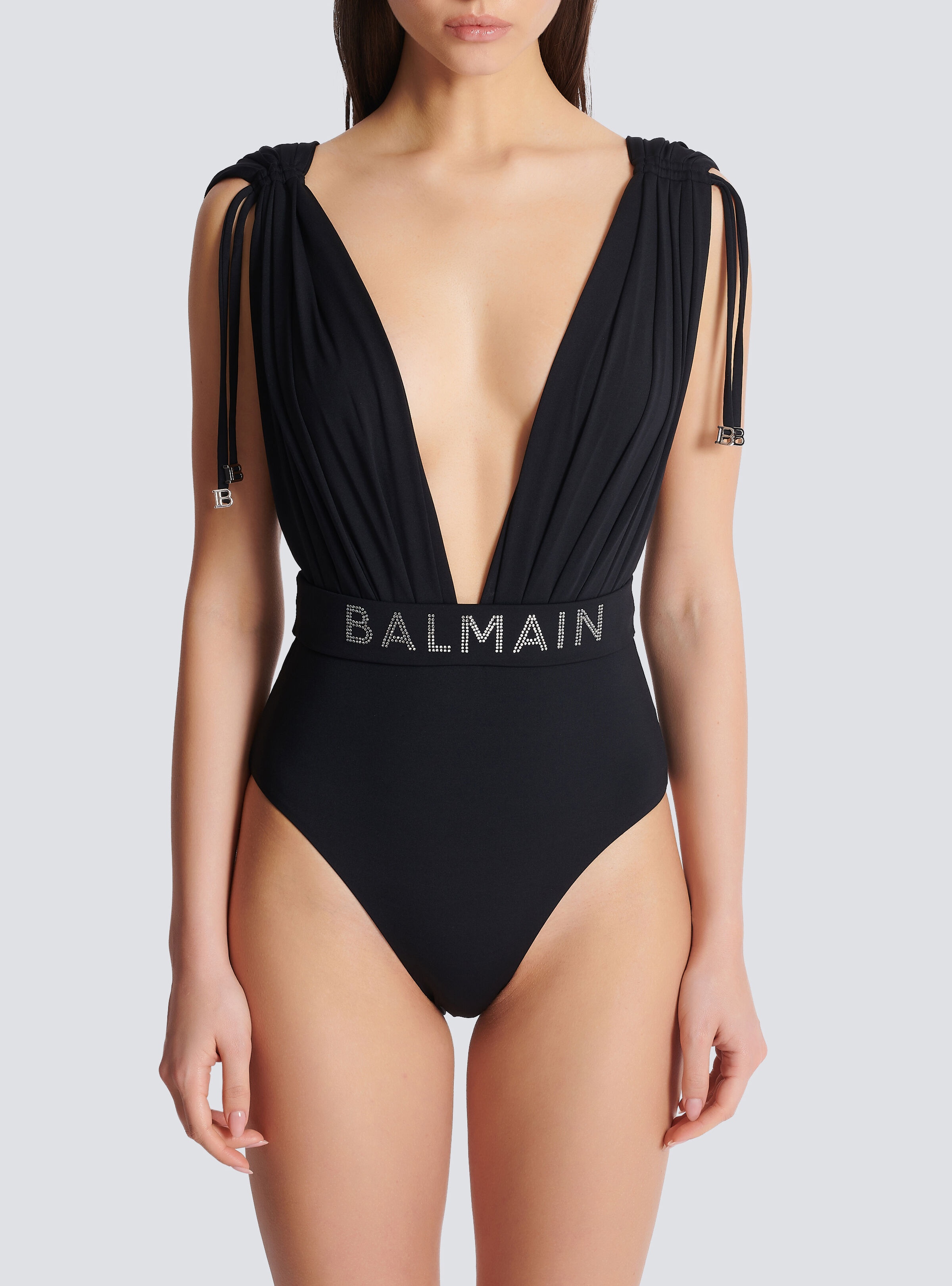 Draped swimsuit - 5