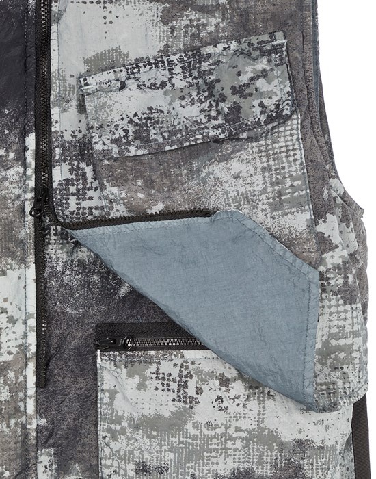 G06E1 DISSOLVING GRID CAMO ON ECONYL® REGENERATED NYLON WITH PRIMALOFT® INSULATION TECHNOLOGY GRAY - 4