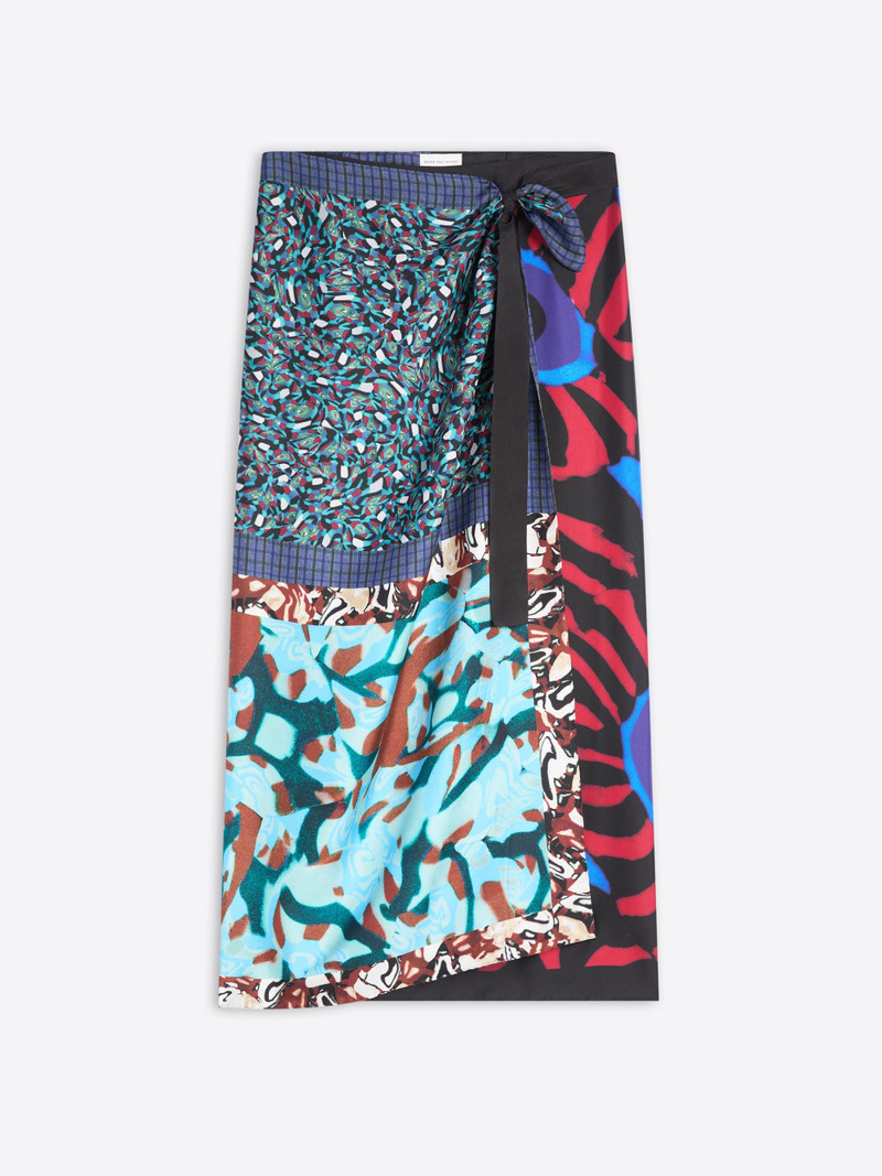 LONG WRAP SCARF-SKIRT 1