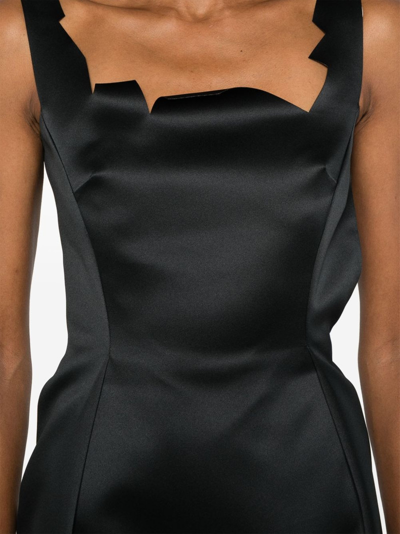 raw cut-edge midi dress 5