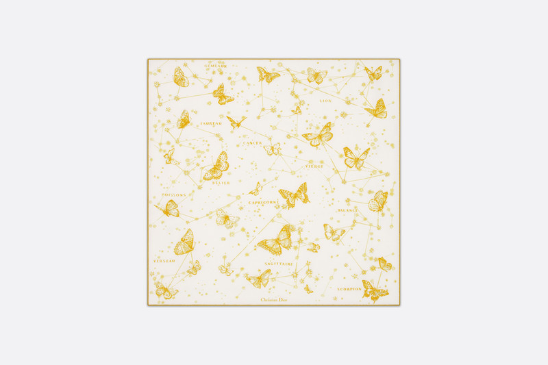 Butterfly Zodiac 70 Square Scarf 1