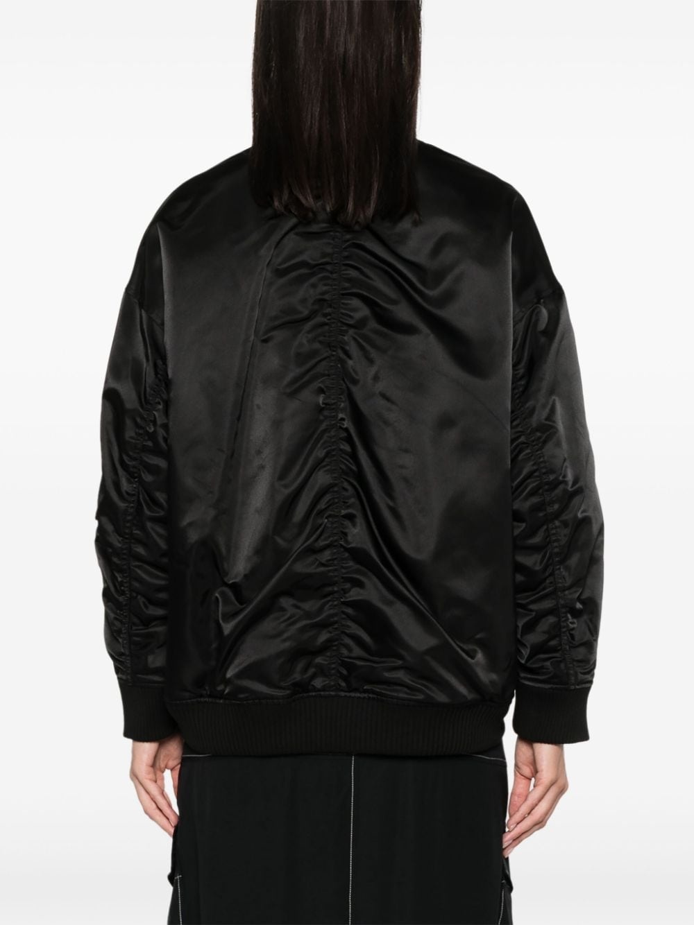 satin bomber jacket - 4