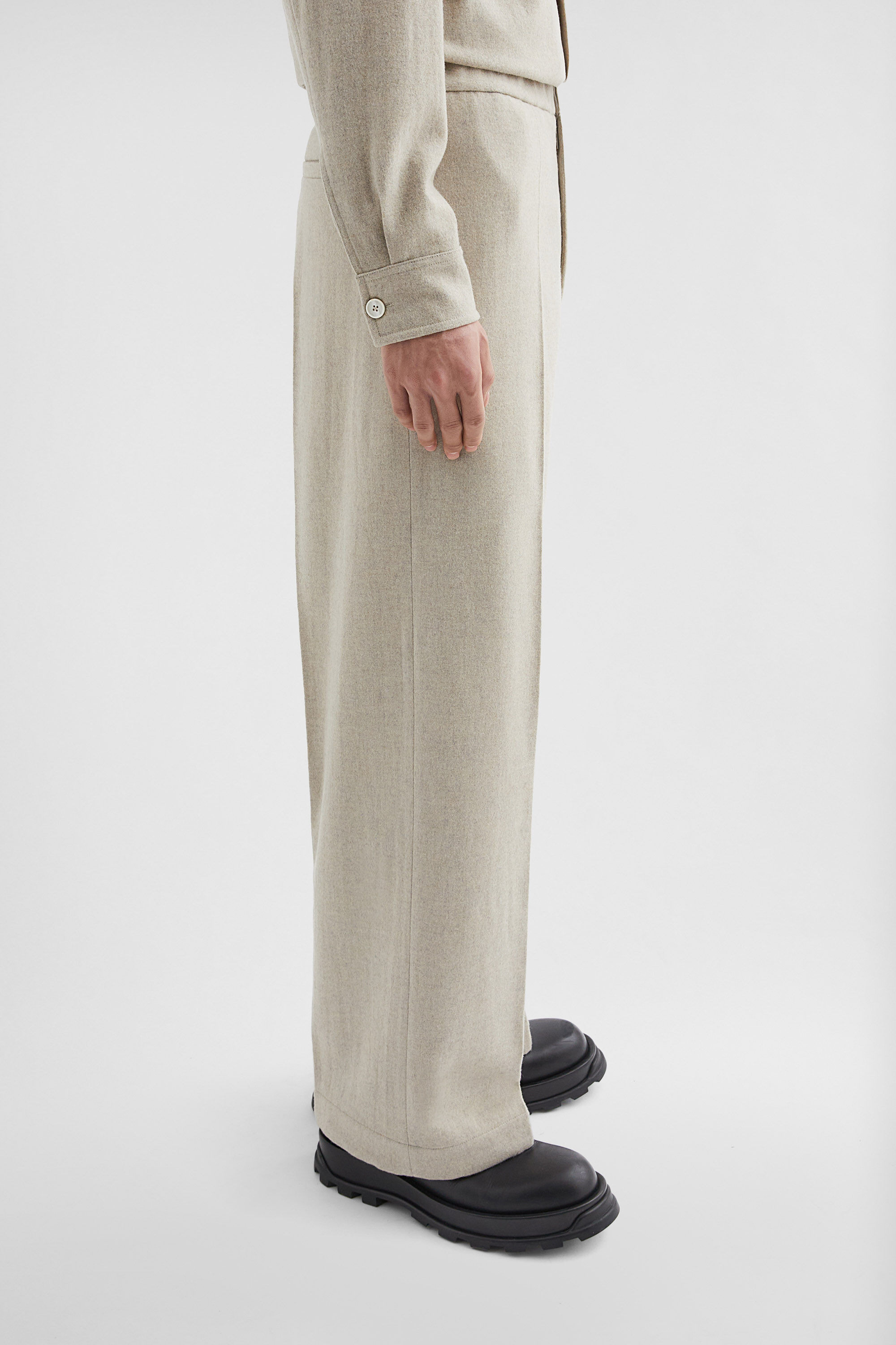 Wool Flannel Trousers - 2