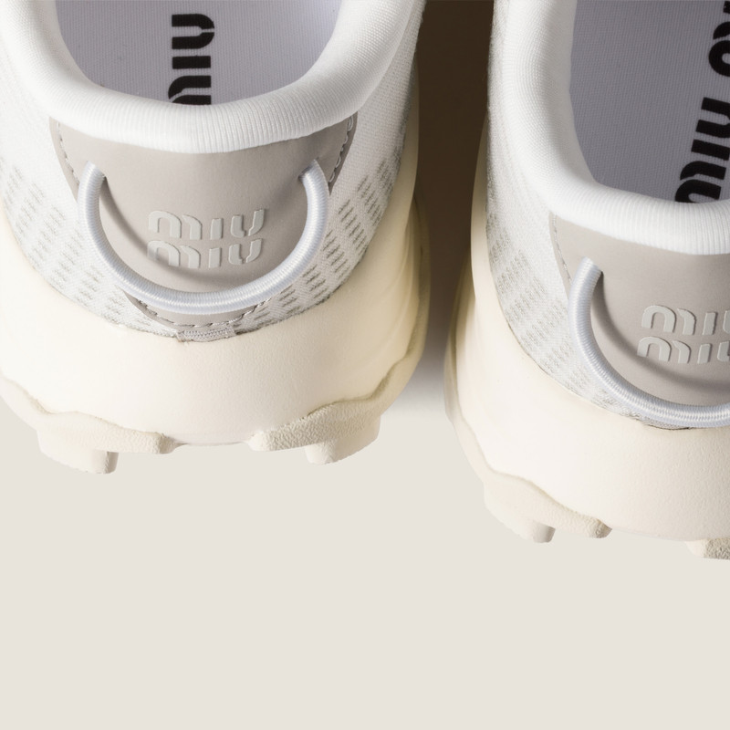 Miu Miu Technical fabric sneakers outlook
