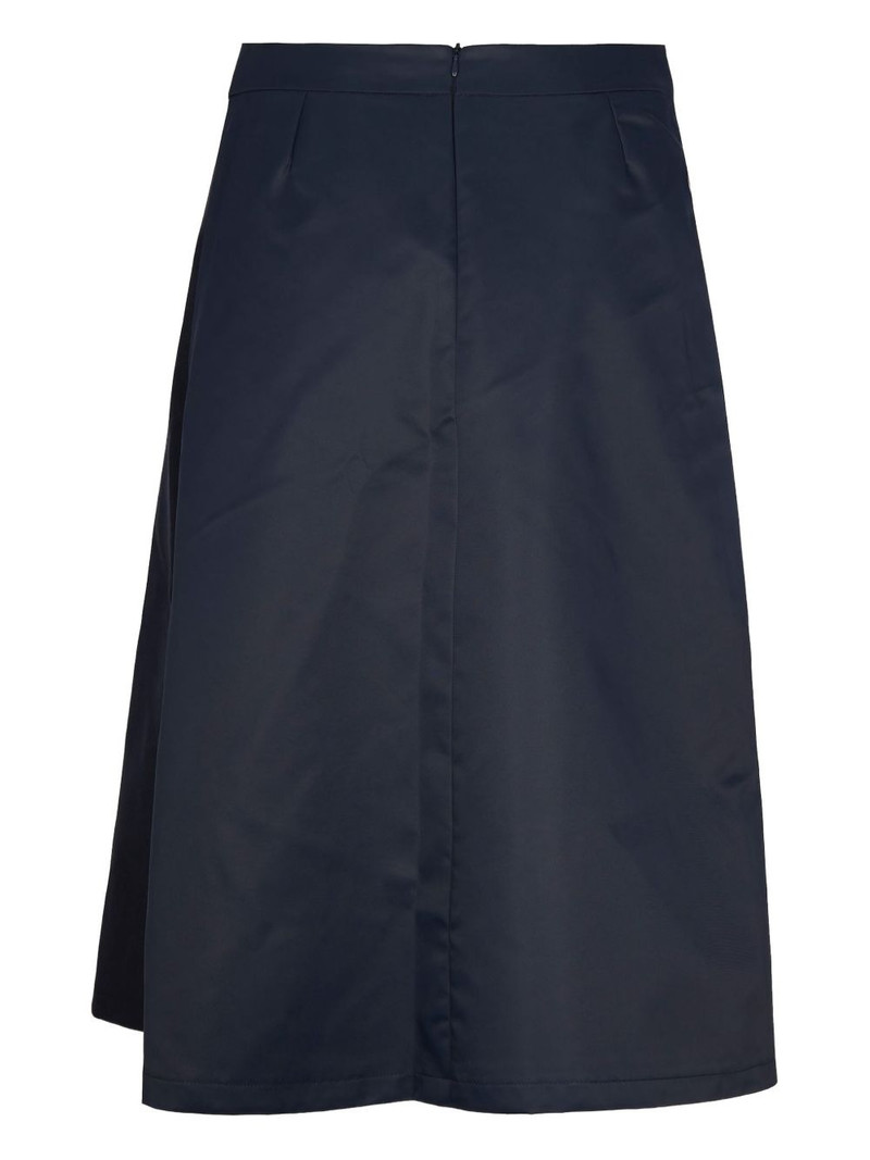 K-WAY zip-detailing midi skirt outlook