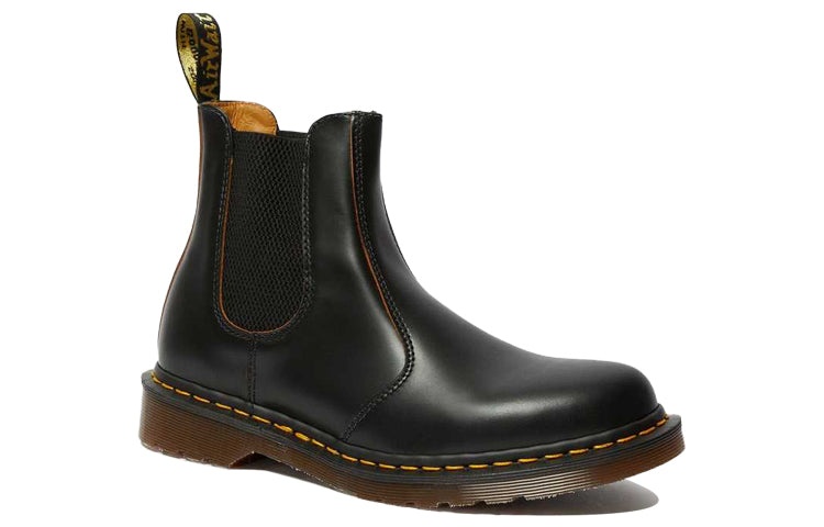 Dr. Martens 2976 Vintage Made In England Chelsea Boots 'Quilon - Black' 25747001 - 3