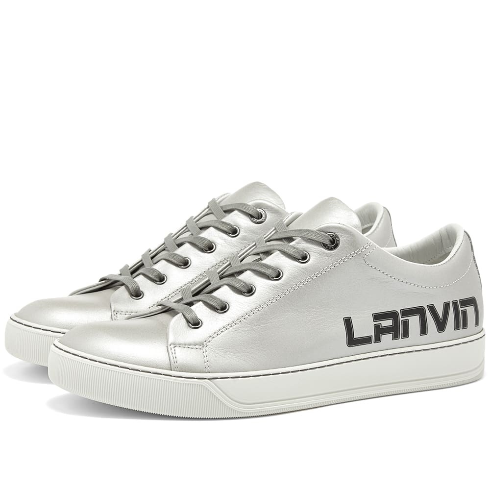 Lanvin Printed Logo Low Top Sneaker - 1