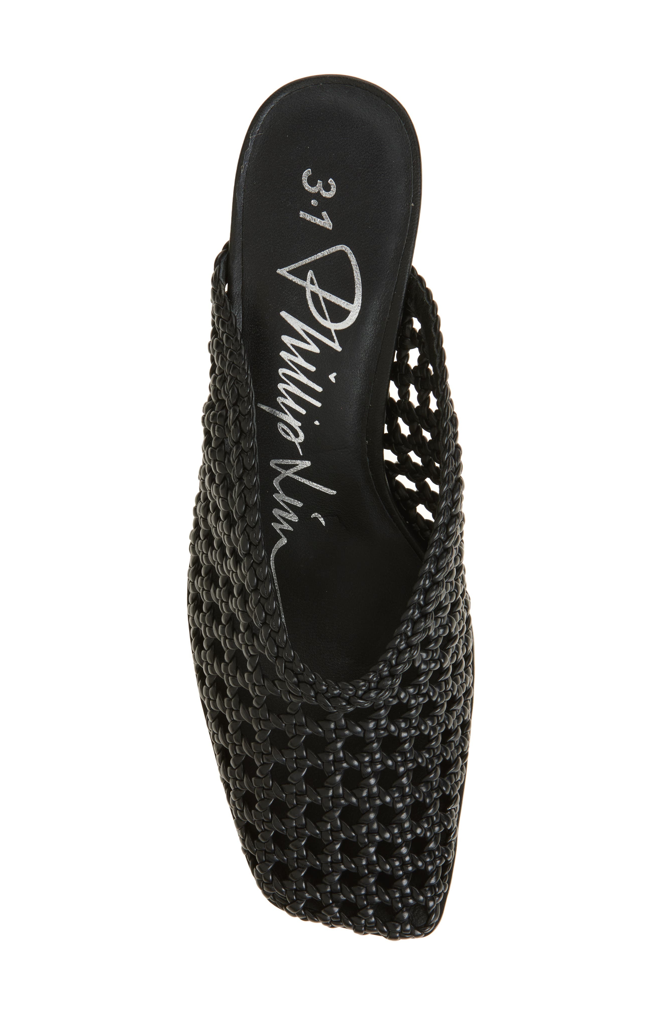 3.1 Phillip Lim Woven Mule in Black at Nordstrom - 5